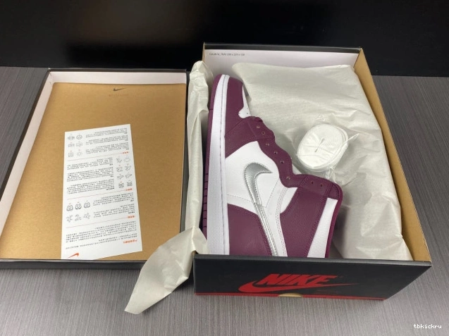 Cheap TBK OG 555088-611 Bordeaux 1 Jordan High Air 0715